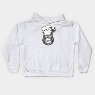 head gorilla Kids Hoodie